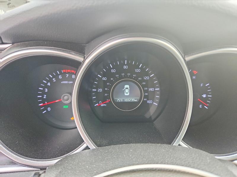 2015 Kia Optima VIN 5XXGN4A78FG448934 COPART salvage auction — REAR END, Va - Certificate Of Title, sold $1,602 on 2026-07-15 (photo 9)