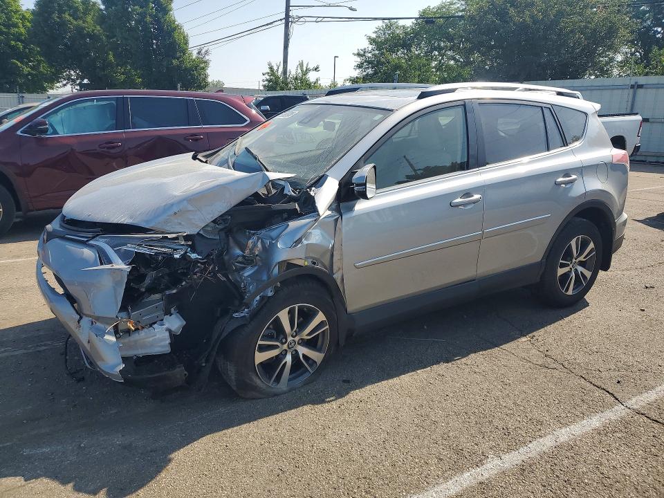 2018 Toyota Rav 4 VIN JTMWFREV1JJ179534 COPART salvage auction — FRONT END, OH - CERT OF TITLE-SALVAGE, sold $80 on 2026-07-29 (photo 1)