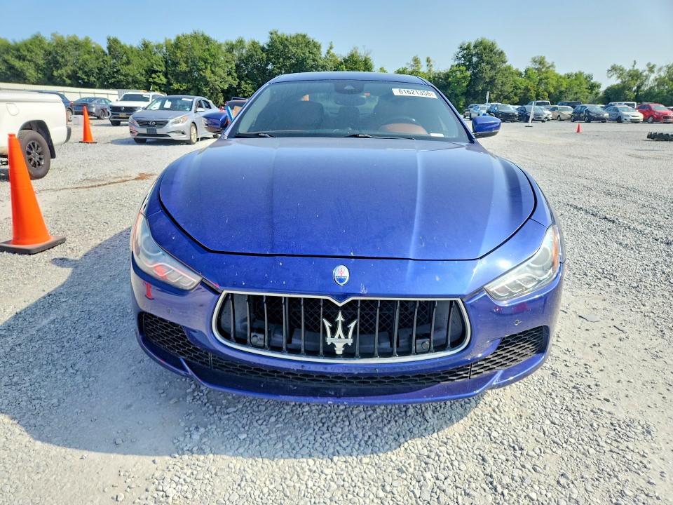 2017 Maserati Ghibli VIN ZAM57RSA5H1235796 COPART salvage auction — WATER/FLOOD, La - Cert Of Title-Salvage Flood, sold $4,600 on 2026-08-10 (photo 5)