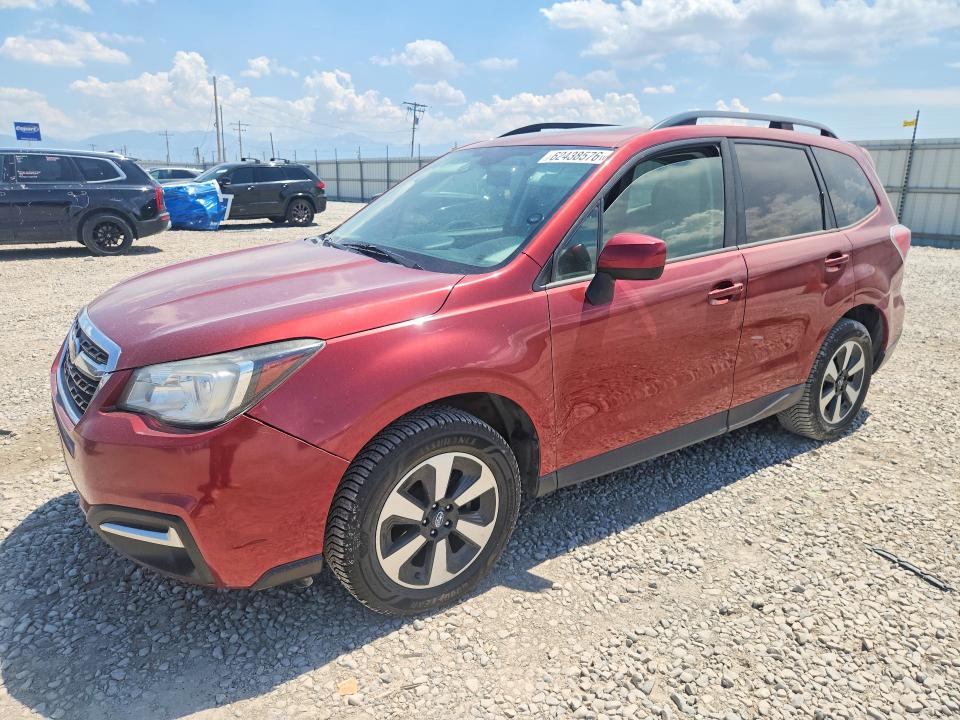 2017 Subaru Forester VIN JF2SJAGC1HH450024 COPART salvage auction — MINOR DENT/SCRATCHES, Ut - Certificate Of Title, sold $2,200 on 2026-07-28 (photo 1)