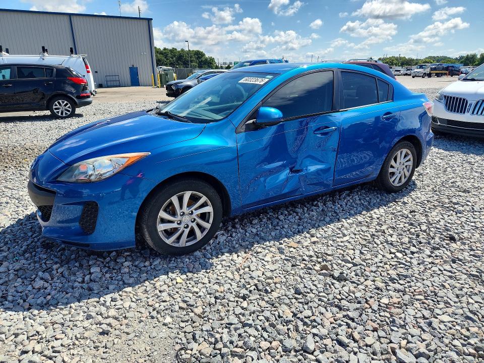2012 Mazda 3 VIN JM1BL1V75C1645544 COPART salvage auction — SIDE, Fl - Certificate Of Destruction, sold $15 on 2026-07-29 (photo 1)