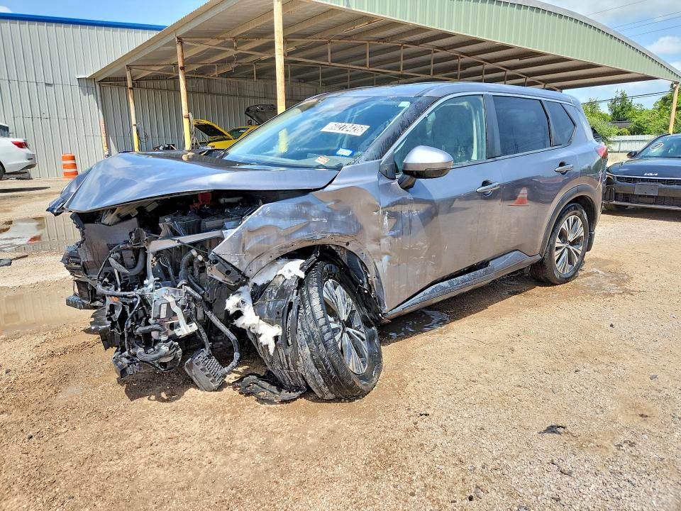 2023 Nissan Rogue VIN JN8BT3BA3PW408687 COPART salvage auction — FRONT END, TX - CERTIFICATE OF TITLE, sold $200 on 2026-07-28 (photo 1)