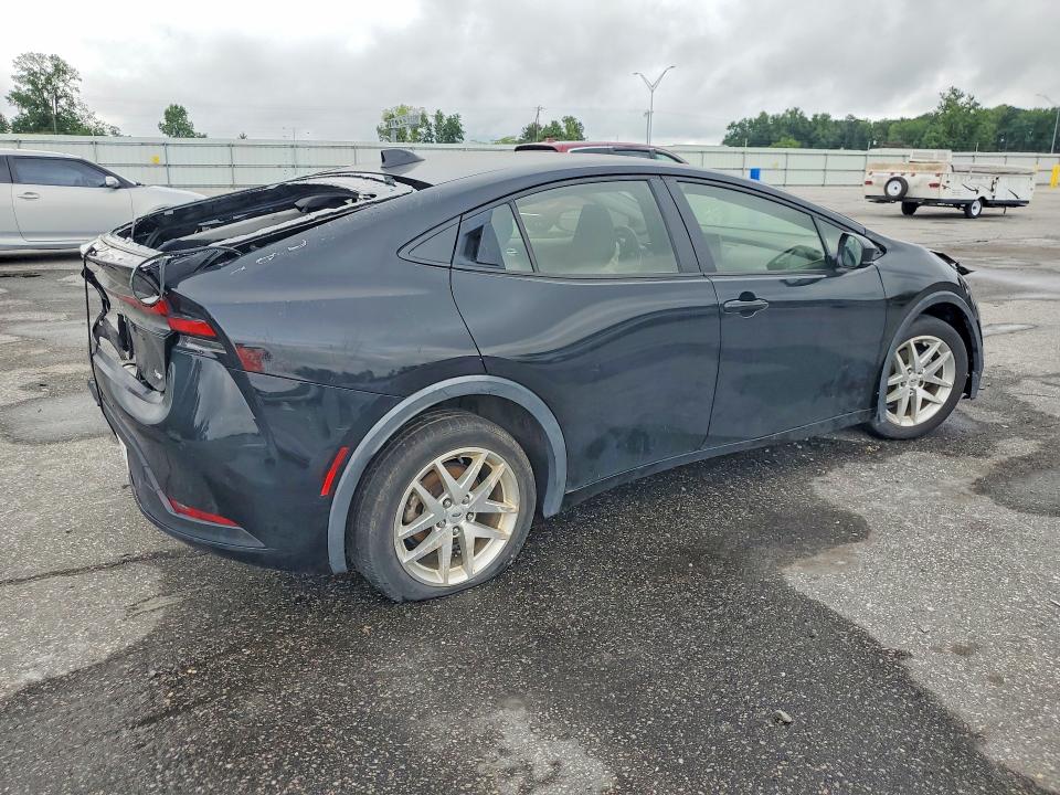 2023 Toyota Prius VIN JTDACAAUXP3004195 COPART salvage auction — REAR END, Pa - Dealer Only Salvage Title, sold $7,000 on 2026-07-28 (photo 3)