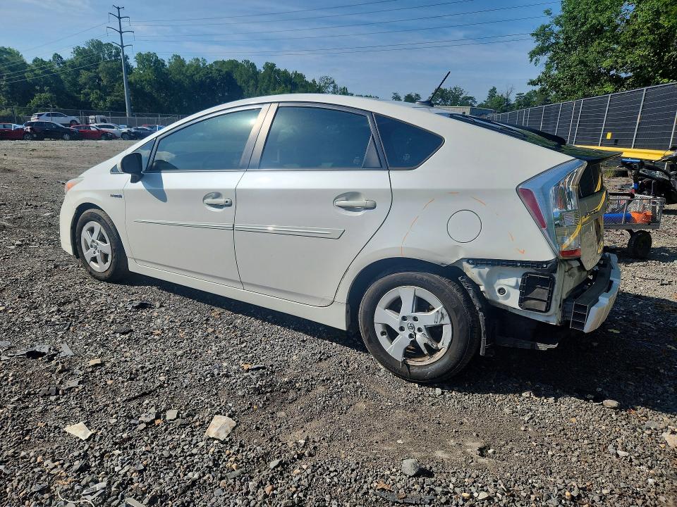 2010 Toyota Prius VIN JTDKN3DU9A5059108 COPART salvage auction — REAR END, MD - CERT OF SALVAGE > 75% DAMAGE, sold $2,000 on 2026-07-21 (photo 2)