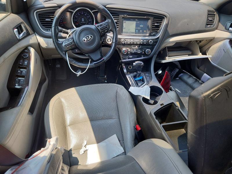 2015 Kia Optima VIN 5XXGN4A7XFG355154 COPART salvage auction — REAR END, OH - CERT OF TITLE-SALVAGE, sold $350 on 2026-07-22 (photo 8)