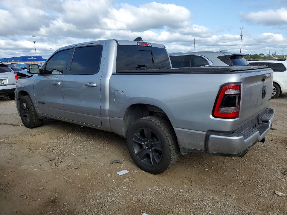 2021 Ram 1500 VIN 1C6SRFFT4MN516879 COPART salvage auction — FRONT END, Mi - Scrap Certificate Of Title, sold $1,050 on 2026-09-11 (photo 2)