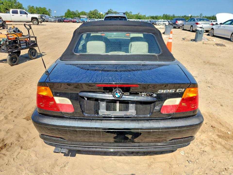 2003 BMW 3er VIN WBABS33473PG91350 COPART salvage auction — MINOR DENT/SCRATCHES, Fl - Certificate Of Title, sold $350 on 2026-07-31 (photo 6)