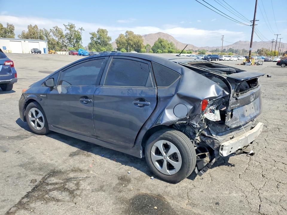 2015 Toyota Prius VIN JTDKN3DU0F0468442 COPART salvage auction — REAR END, Ca - Salvage Certificate, sold $150 on 2026-07-30 (photo 2)