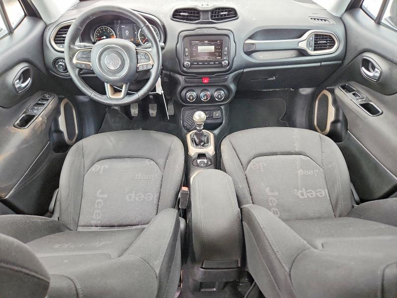 2015 Jeep Renegade VIN ZACCJABH0FPB62254 COPART salvage auction — FRONT END, TX - SALVAGE VEHICLE TITLE (P), sold $1,350 on 2026-07-31 (photo 8)