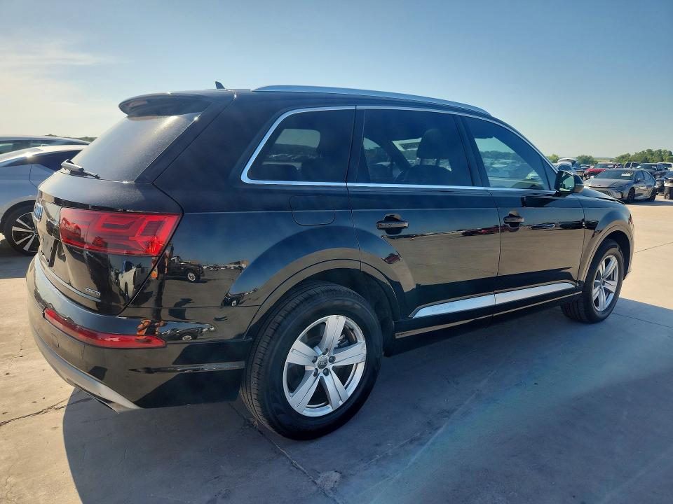 2018 Audi Q7 VIN WA1LHAF74JD014777 COPART salvage auction — FRONT END, Tx - Certificate Of Title (P), sold $6,900 on 2026-07-23 (photo 3)