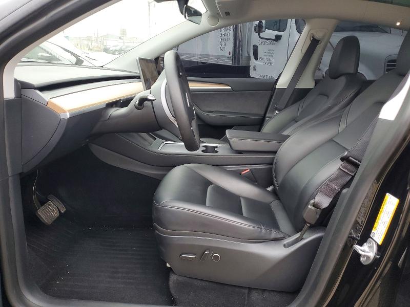 2023 Tesla Model y VIN 7SAYGDEE0PA109905 COPART salvage auction — SIDE, Ca - Salvage Certificate, sold $8,100 on 2026-09-01 (photo 7)