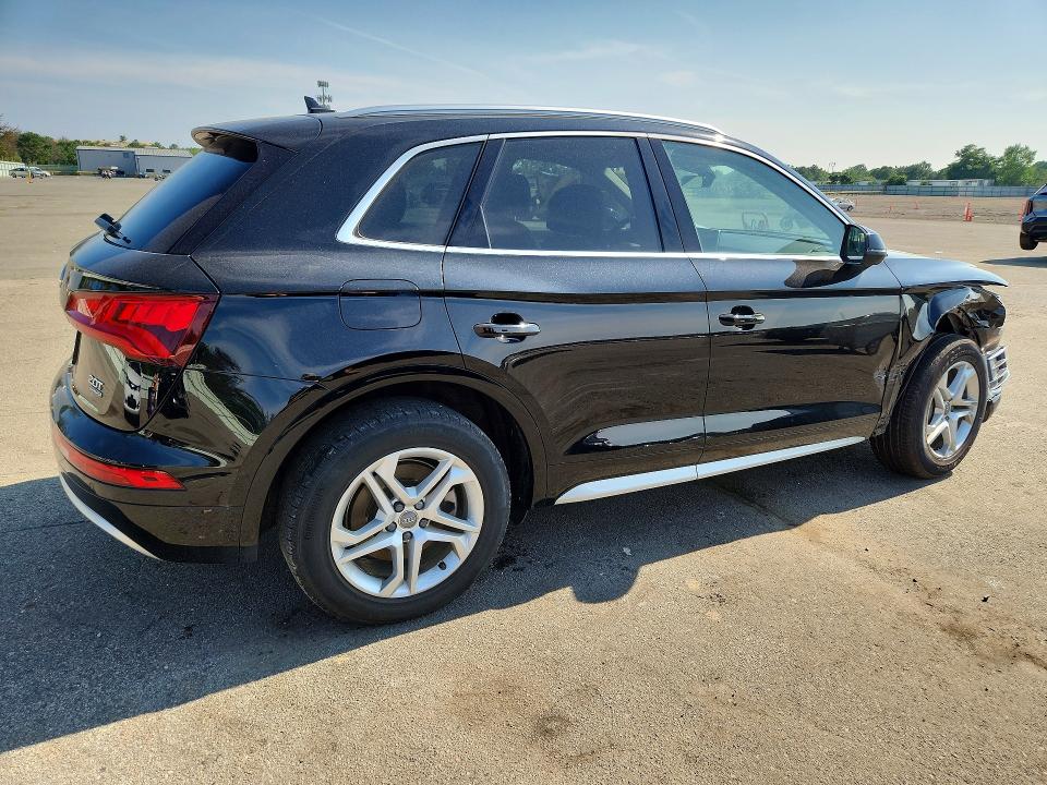 2018 Audi Q5 VIN WA1BNAFY8J2229491 COPART salvage auction — FRONT END, Ny - Mv-907A Salvage Certificate, sold $4,500 on 2026-07-22 (photo 3)