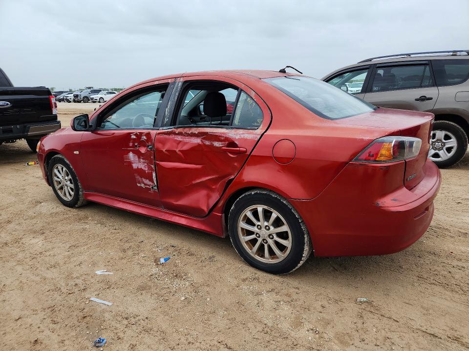2011 Mitsubishi Lancer VIN JA32U2FU0BU032802 COPART salvage auction — SIDE, Tx - Certificate Of Title, sold $350 on 2026-07-23 (photo 2)