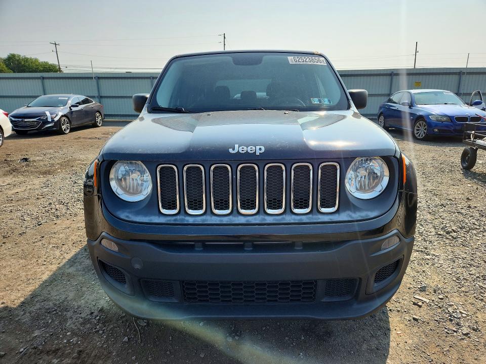 2015 Jeep Renegade VIN ZACCJBAT0FPB52825 COPART salvage auction — ROOF, Pa - Certificate Of Salvage, sold $2,000 on 2026-08-04 (photo 5)