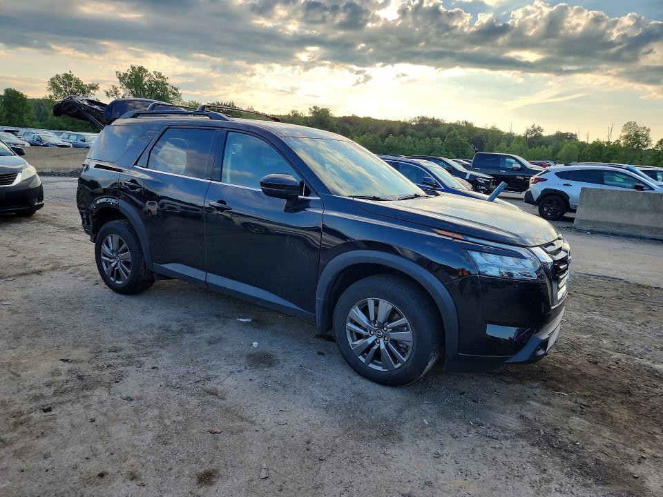 2025 Nissan Pathfinder VIN 5N1DR3BC6SC250291 COPART salvage auction — REAR END, Salvage Title, sold $9,200 on 2026-08-24 (photo 4)
