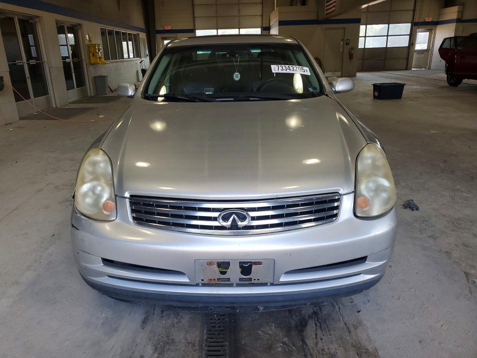 2003 Infiniti G35 VIN JNKCV51E33M330930 COPART salvage auction — FRONT END, Va - Cert Of Title - Salvage, sold $225 on 2026-07-17 (photo 5)