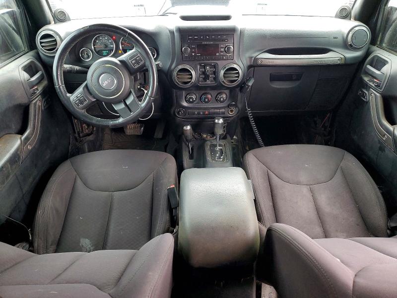 2014 Jeep Wrangler / VIN 1C4BJWDG8EL130405 COPART salvage auction — NORMAL WEAR, Tn - Salvage Certificate, sold $3,400 on 2026-07-24 (photo 8)