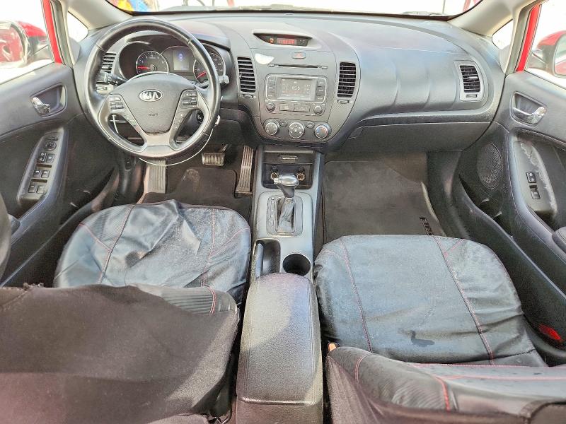 2016 Kia Forte VIN KNAFX4A82G5473717 COPART salvage auction — REAR END, TX - SALVAGE VEHICLE TITLE (P), sold $1,000 on 2026-07-16 (photo 8)