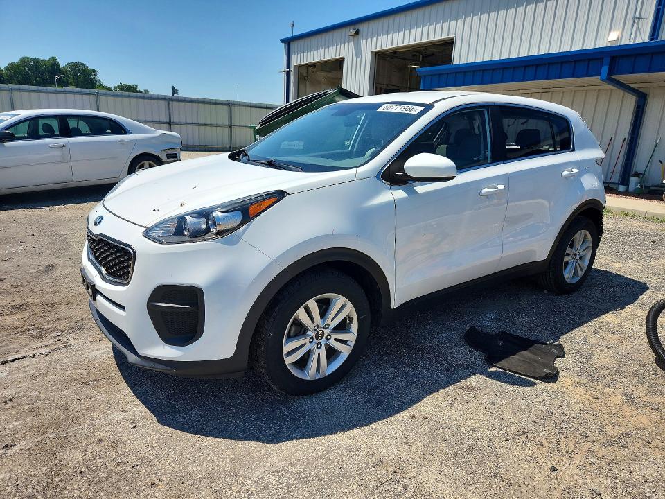 2017 Kia Sportage VIN KNDPM3AC4H7047175 COPART salvage auction — REAR END, Wi - Junked Vehicle Bill Of Sale, sold $400 on 2026-07-21 (photo 1)
