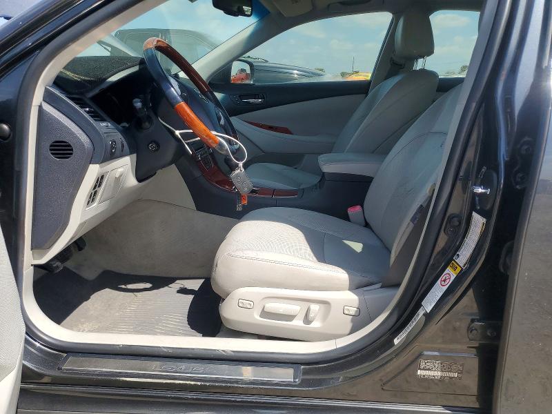 2008 Lexus ES VIN JTHBJ46G582182827 COPART salvage auction — REAR END, TX - SALVAGE VEHICLE TITLE, sold $1,350 on 2026-08-23 (photo 7)
