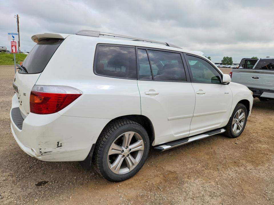 2009 Toyota Highlander VIN JTEES43A692125528 COPART salvage auction — SIDE, AB - BOS - SALVAGE, sold $1,150 on 2026-07-28 (photo 3)
