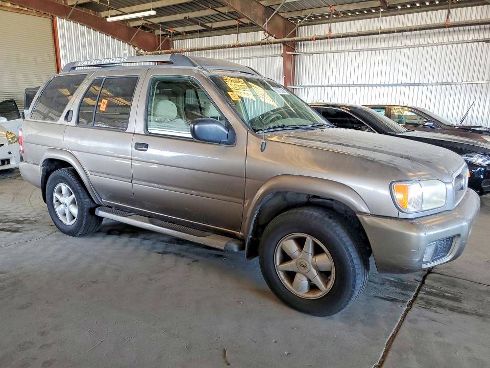 2002 Nissan Pathfinder VIN JN8DR09YX2W743267 COPART salvage auction — REAR END, CA - SALVAGE CERTIFICATE, sold $525 on 2026-07-23 (photo 4)