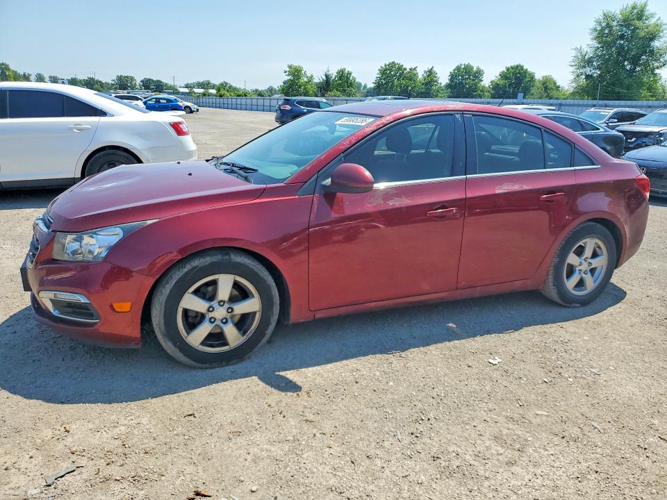 2015 Chevrolet Cruze VIN 1G1PE5SB7F7215508 COPART salvage auction — FRONT END, On - Permit No Brand - Unfit, sold $150 on 2026-07-23 (photo 1)