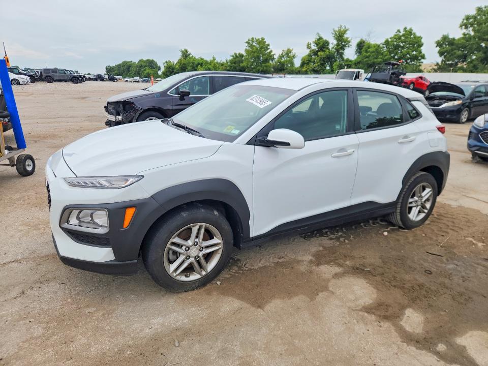 2019 Hyundai Kona VIN KM8K1CAA8KU293927 COPART salvage auction — FRONT END, Mo - Certificate Of Title, sold $6,400 on 2026-07-31 (photo 1)