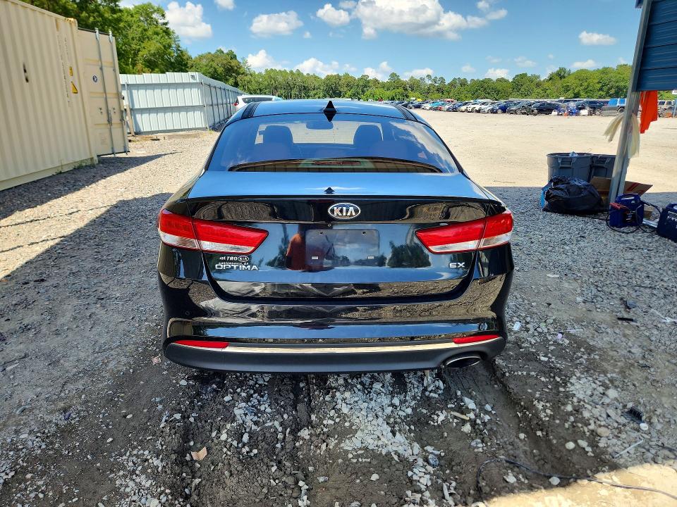 2016 Kia Optima VIN 5XXGU4L38GG079300 COPART salvage auction — MECHANICAL, Ga - Certificate Of Title, sold $100 on 2026-07-28 (photo 6)