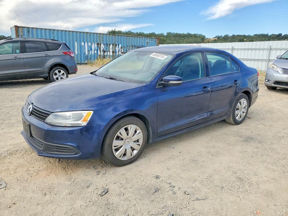 2012 Volkswagen Jetta VIN 3VWBP7AJ0CM029436 COPART salvage auction — SIDE, Ca - Salvage Certificate, sold $575 on 2026-07-24 (photo 1)