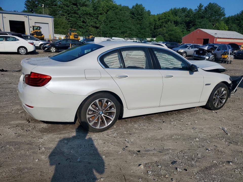 2016 BMW 5er VIN WBA5A7C57GG151676 COPART salvage auction — FRONT END, Ma - Cert Of Title-Reconstrctd Coll, sold $1,750 on 2026-08-20 (photo 3)