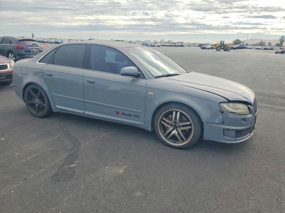 2008 Audi A4 VIN WAUDF78E48A152813 COPART salvage auction — FRONT END, Ca - Dlr/Dis/Exp Only Salvage Title, sold $175 on 2026-07-29 (photo 4)