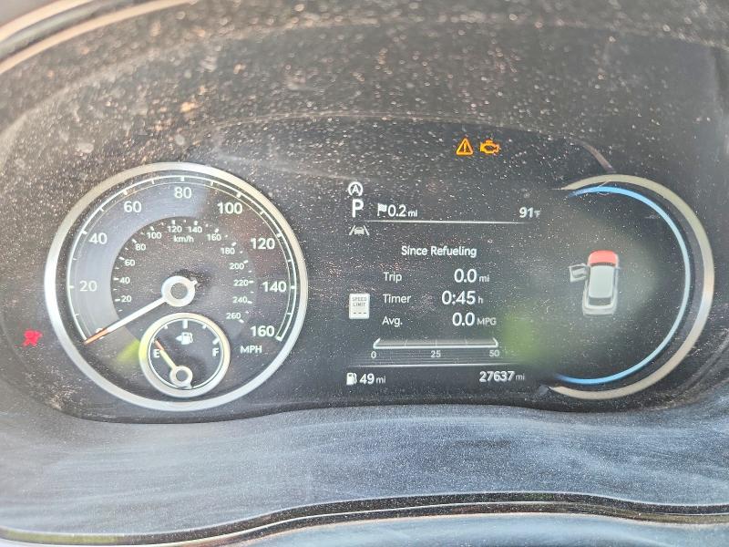 2023 Genesis Gv70 VIN KMUMADTB7PU082926 COPART salvage auction — FRONT END, Tx - Certificate Of Title, sold $13,000 on 2026-09-08 (photo 9)