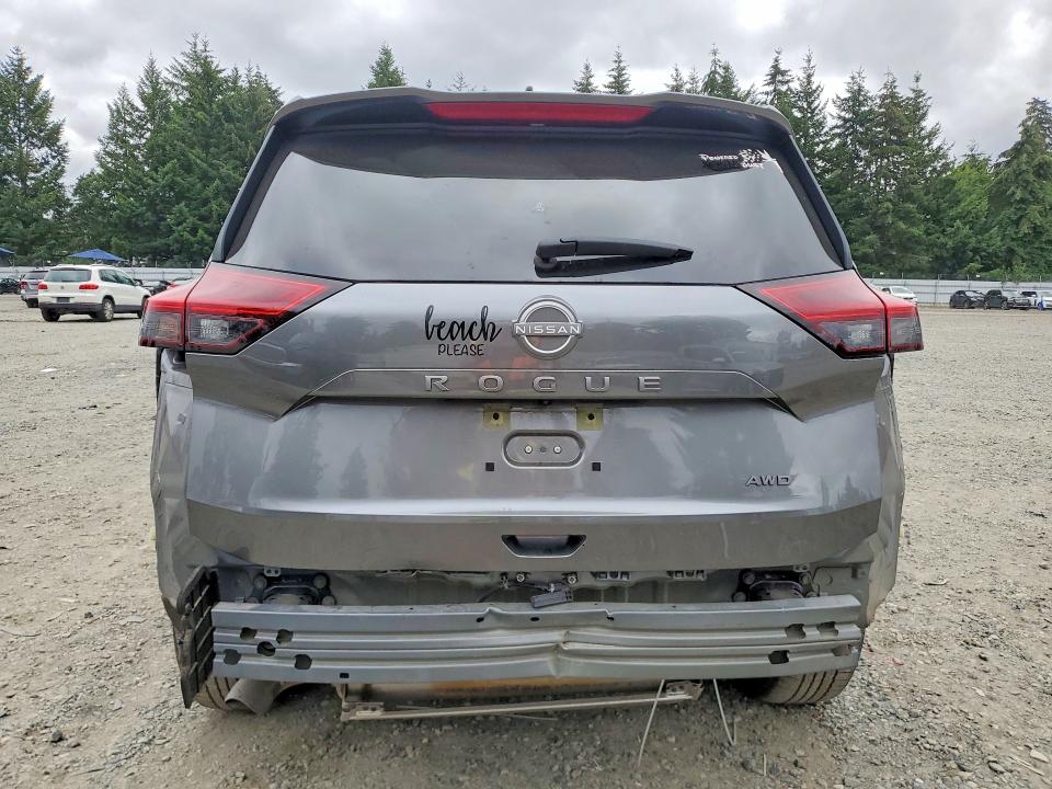 2025 Nissan Rogue VIN JN8BT3BB1SW149926 COPART salvage auction — FRONT END, Wa - Bill Of Sale, sold $7,500 on 2026-07-31 (photo 6)