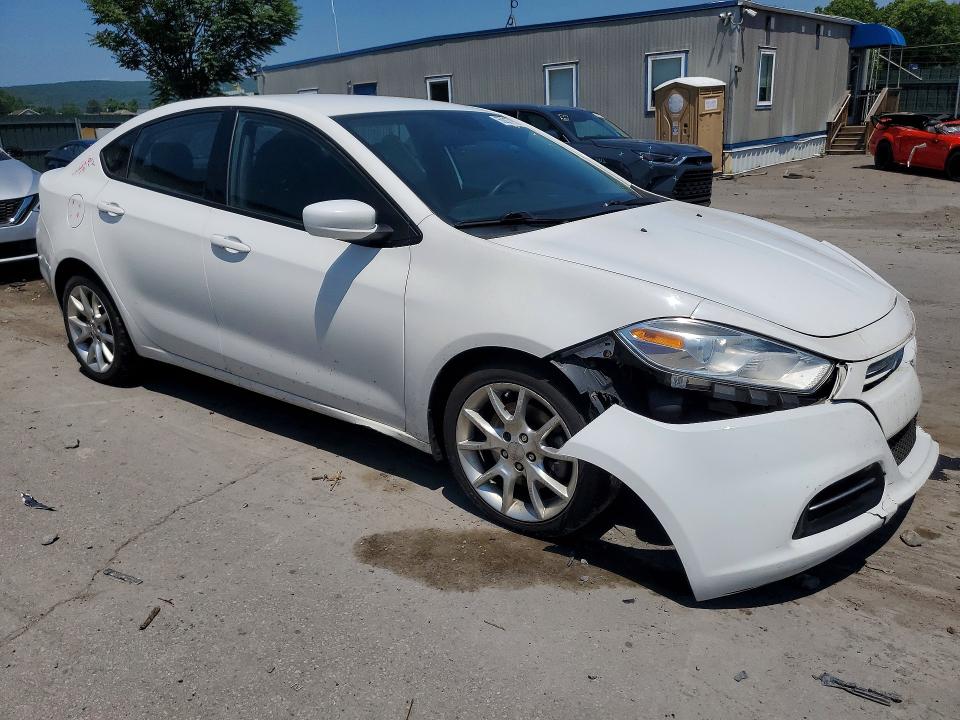 2013 Dodge Dart VIN 1C3CDFBA7DD330764 COPART salvage auction — FRONT END, Pa - Certificate Of Salvage, sold $4 on 2026-07-22 (photo 4)
