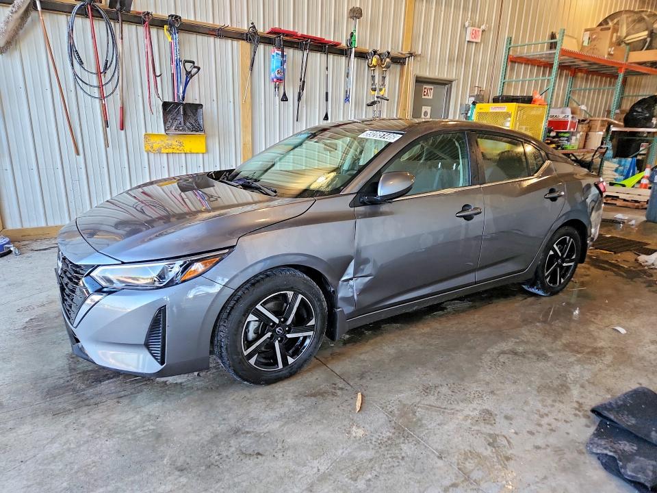 2024 Nissan Sentra VIN 3N1AB8CV7RY205258 COPART salvage auction — FRONT END, MN - CERTIFICATE OF TITLE, sold $10,300 on 2026-07-27 (photo 1)