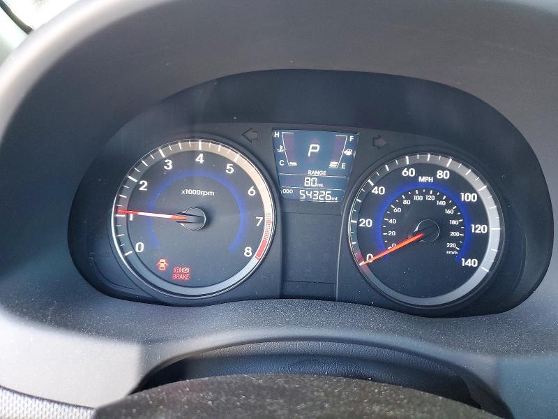2014 Hyundai Accent VIN KMHCT5AE0EU164548 COPART salvage auction — VANDALISM, Ca - Salvage Certificate, sold $2,250 on 2026-07-14 (photo 9)