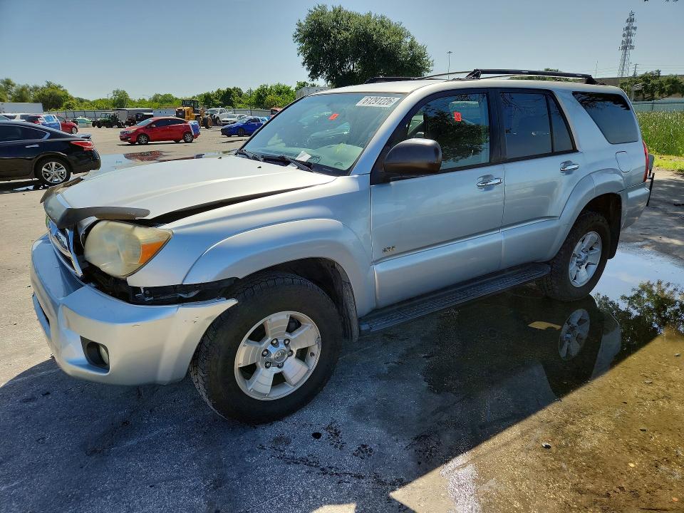 2006 Toyota 4runner VIN JTEZU14R268058112 COPART salvage auction — FRONT END, Fl - Cert Of Title Slvg Rebuildable, sold $2,900 on 2026-07-28 (photo 1)