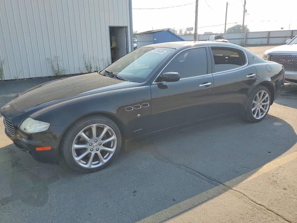 2006 Maserati Quattroporte VIN ZAMCE39A160021830 COPART salvage auction — MECHANICAL, ID - CERTIFICATE OF TITLE (P), sold $6,000 on 2026-08-10 (photo 1)