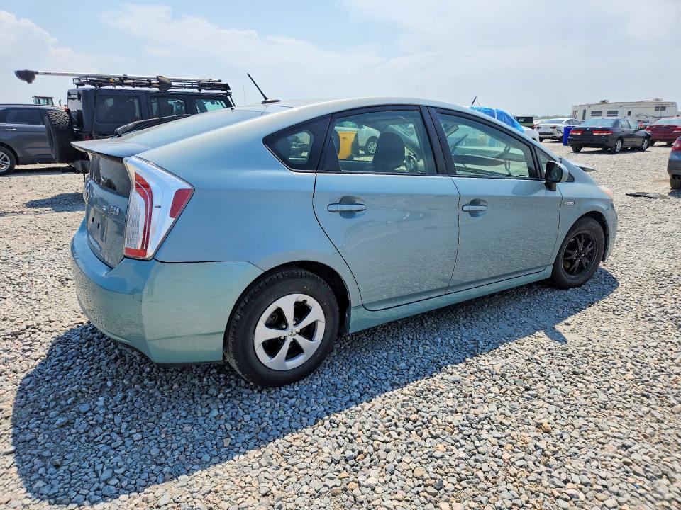 2012 Toyota Prius VIN JTDKN3DUXC1608793 COPART salvage auction — FRONT END, Co - Public - Salvage Title, sold $725 on 2026-07-14 (photo 3)