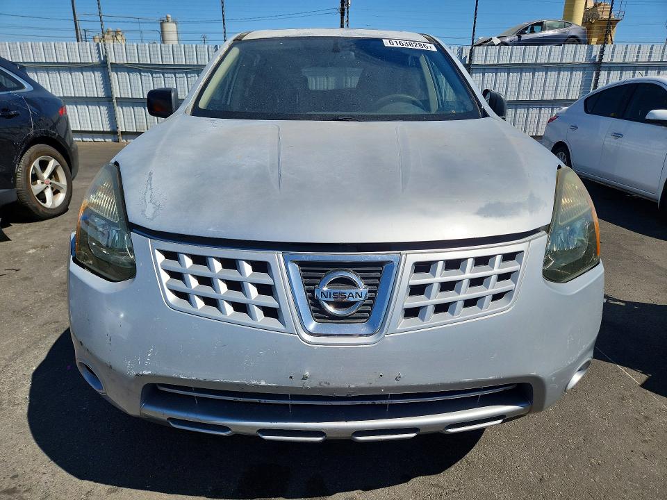2008 Nissan Rogue VIN JN8AS58T28W004381 COPART salvage auction — FRONT END, Ca - Dis/Dlr/Exp Only Clean Title, sold $250 on 2026-07-27 (photo 5)