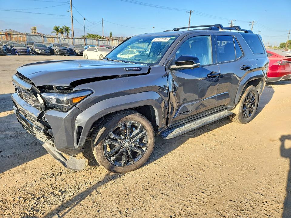 2026 Toyota 4runner VIN JTEVB5BR5T5029604 COPART salvage auction — FRONT END, MO - DIS/DLR/EXP ONLY SALVAGE TITLE, sold $24,200 on 2026-07-20 (photo 1)
