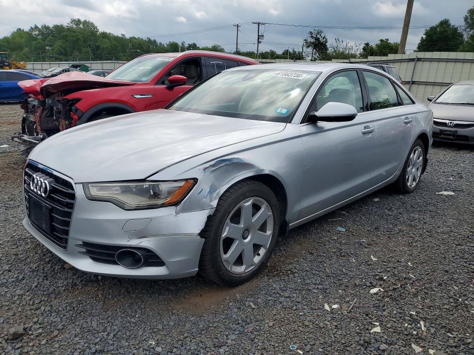 2014 Audi A6 VIN WAUFMAFC5EN036165 COPART salvage auction — MINOR DENT/SCRATCHES, NJ - CERT OF TITLE-LEMON LAW, sold $1,550 on 2026-07-28 (photo 1)