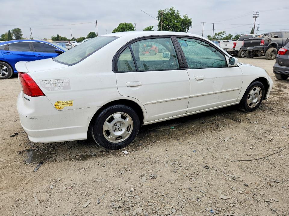 2004 Honda Civic hybrid VIN JHMES96684S006458 COPART salvage auction — MECHANICAL, CA - DIS/DLR/EXP ONLY CLEAN TITLE, sold $200 on 2026-07-09 (photo 3)