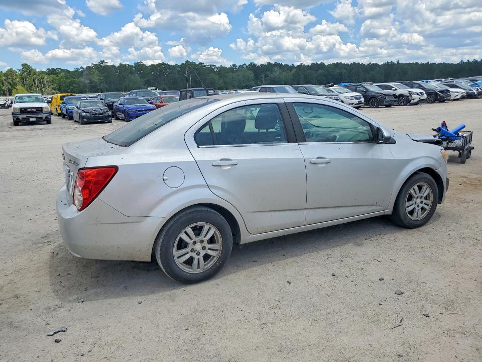 2014 Chevrolet SONIC VIN 1G1JC5SH4E4239250 COPART salvage auction — FRONT END, Sc - Certificate Of Title, sold $575 on 2026-07-27 (photo 3)