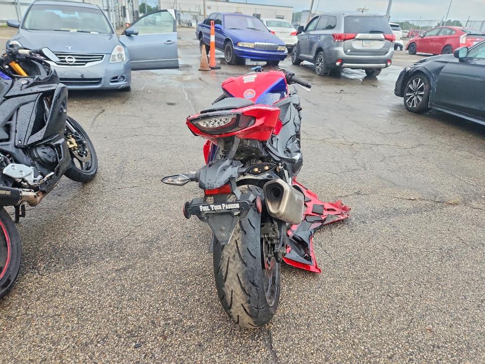 2024 Honda Cbr VIN JH2SC7713RK700160 COPART salvage auction — FRONT END, Oh - Cert Of Title-Salvage, sold $5,000 on 2026-07-16 (photo 4)