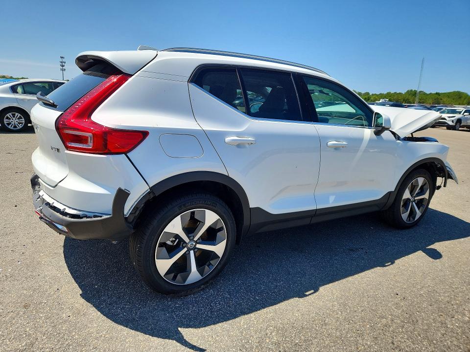 2025 Volvo Xc40 VIN YV4L12UE2S2555855 COPART salvage auction — FRONT END, Ny - Mv-907A Salvage Certificate, sold $400 on 2026-07-20 (photo 3)