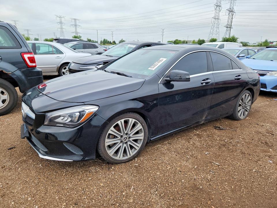 2018 Mercedes-benz VIN WDDSJ4GB2JN520425 COPART salvage auction — REAR END, Il - Certificate Of Title (P), sold $4,800 on 2026-08-05 (photo 1)