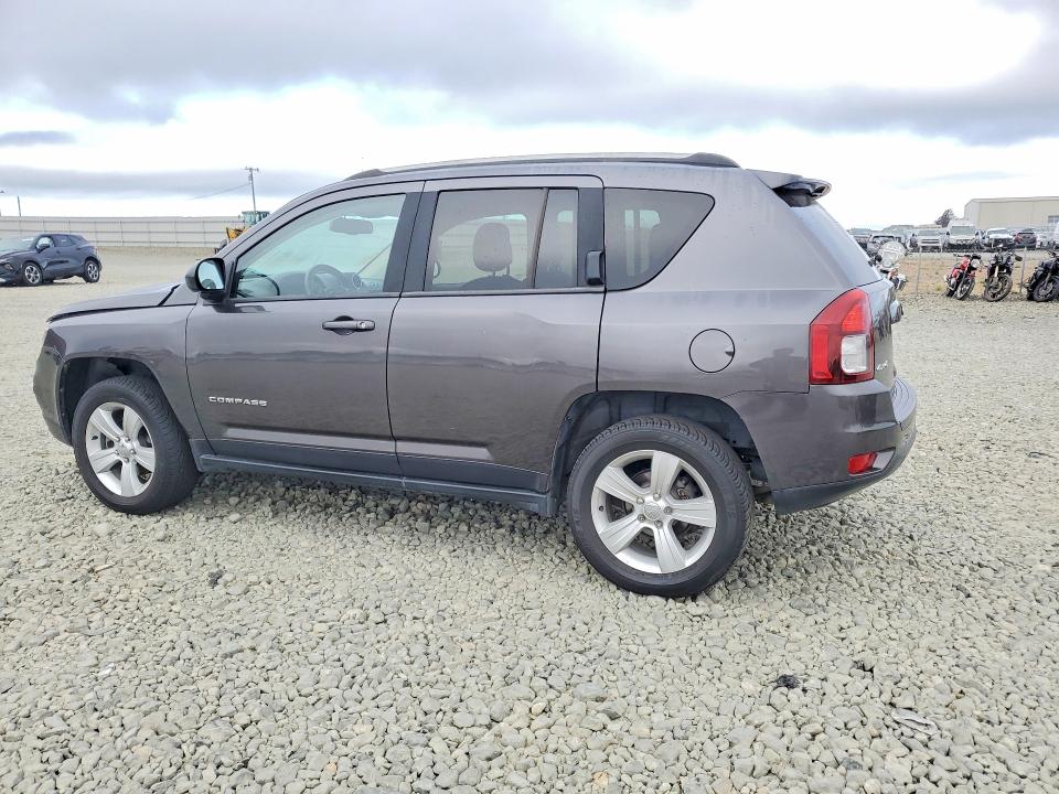 2016 Jeep Compass VIN 1C4NJDBB9GD506261 COPART salvage auction — SIDE, Ca - Salvage Certificate, sold $600 on 2026-07-30 (photo 2)