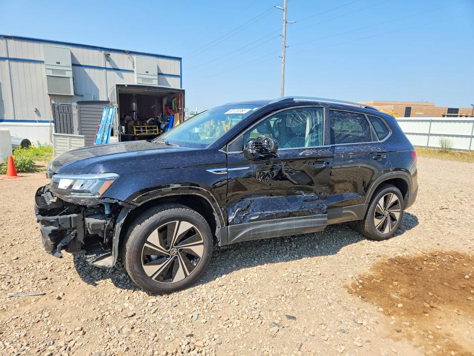 2024 Volkswagen Taos VIN 3VVVX7B2XRM072764 COPART salvage auction — FRONT END, Salvage Title, sold $8,600 on 2026-07-27 (photo 1)